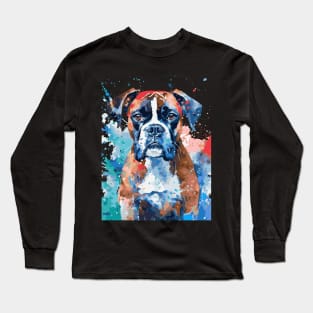 Boxer Dog Long Sleeve T-Shirt